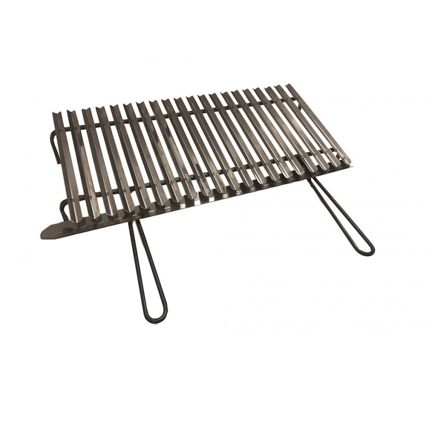 GRATICOLA GRIGLIA ACCIAIO INOX 70x35 PER BARBECUE